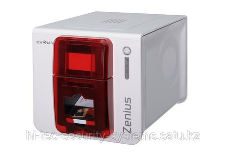 Принтер для печати пластиковых карта Evolis Zenius с кодировщиком смарткартGEMPC USB-TR,USB&EthernetZN1H0T00RS, фото 2