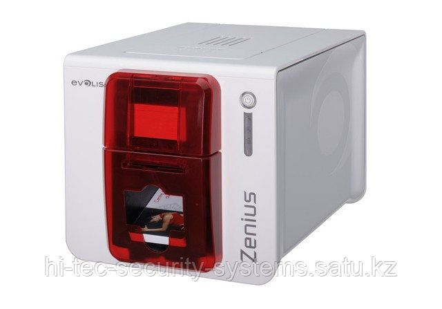 Принтер для печати пластиковых карта Evolis Zenius с кодировщиком смарткартGEMPC USB-TR,USB&EthernetZN1H0T00RS - фото 1 - id-p106979750