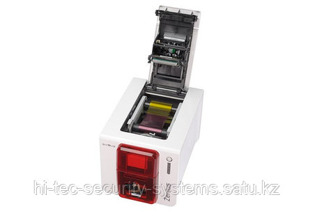 Принтер для печати пластиковых карт Evolis Zenius с кодировщиком GEMPC USB-TR,USB&Etherne ZN1H0T00RS, фото 2
