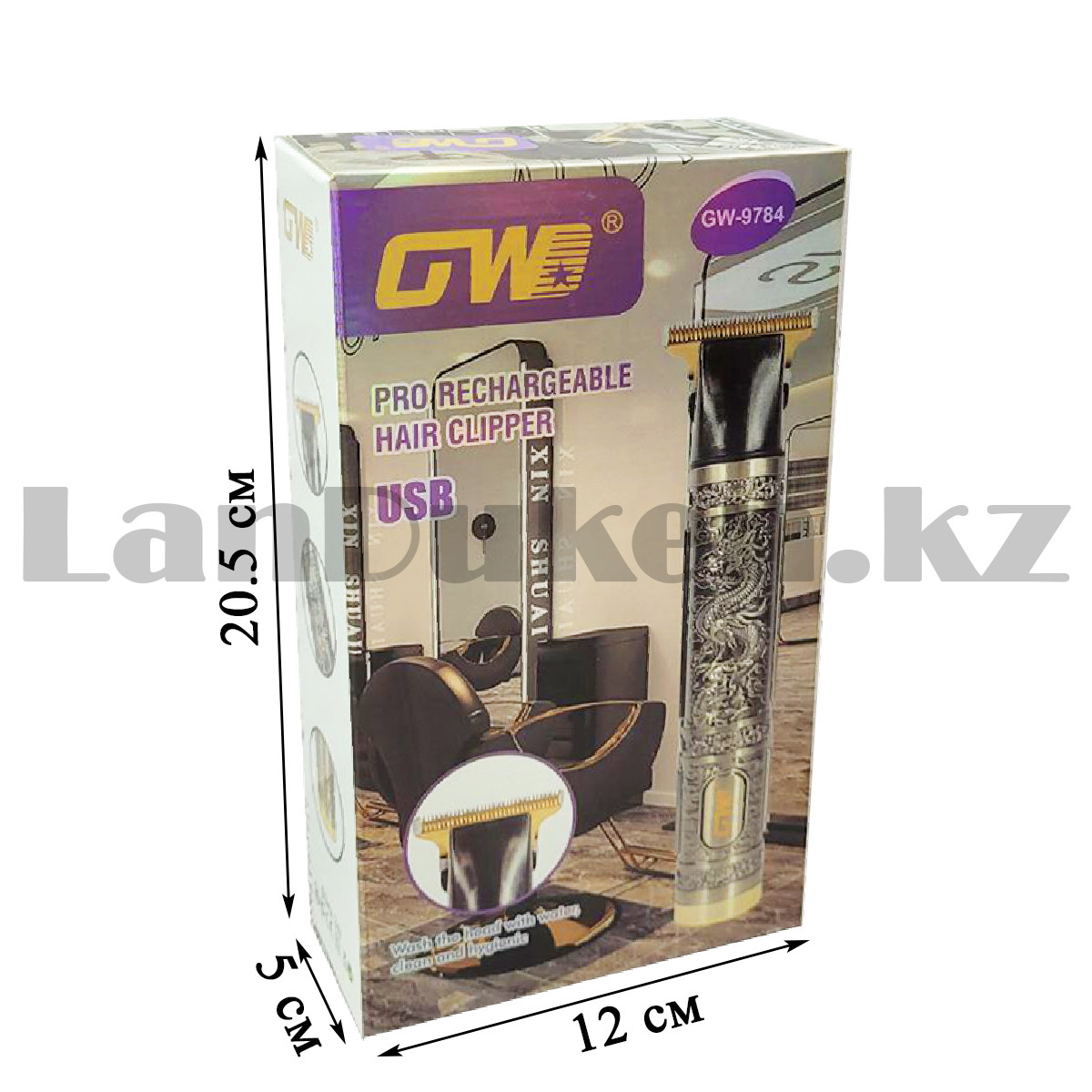 Триммер для бритья и стрижки GWE GW-9784 - фото 2 - id-p106979776