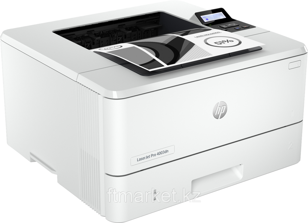 Принтер HP LaserJet Pro M4003dn (A4), 40 ppm, 256MB, 1.2 MHz, tray 100+250 pages, USB+Etherneti, Print - фото 2 - id-p104892644