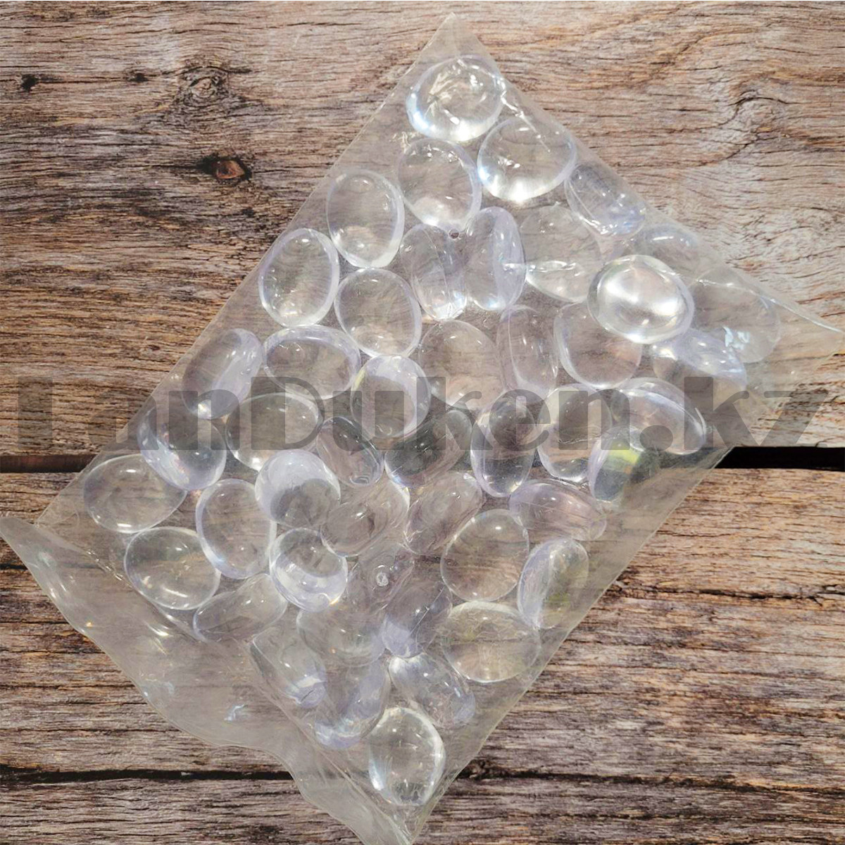Декоративные камни кристаллы пластиковые прозрачные 300 г - фото 3 - id-p106979923