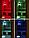 Стекловолоконное освещение Cariitti VPL30C-G223 для полков и спинок в финской сауне (смена цвета, 22+1 точка), фото 8
