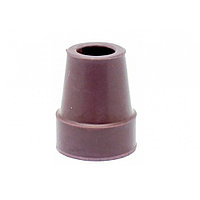 Наконечник для тростей, костылей, опор-ходунков 19мм коричневый