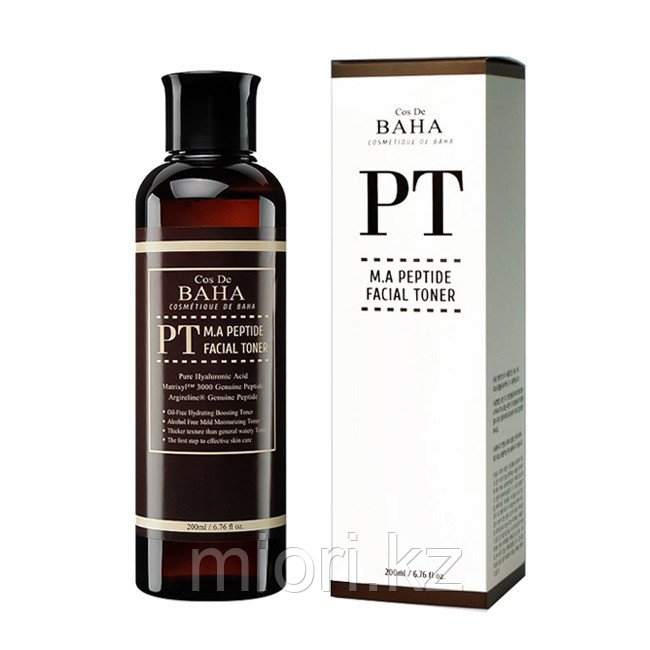 Пептидный тонер с матриксилом и аргирелином Cos De BAHA M.A Peptide Facial Toner - фото 2 - id-p106980678