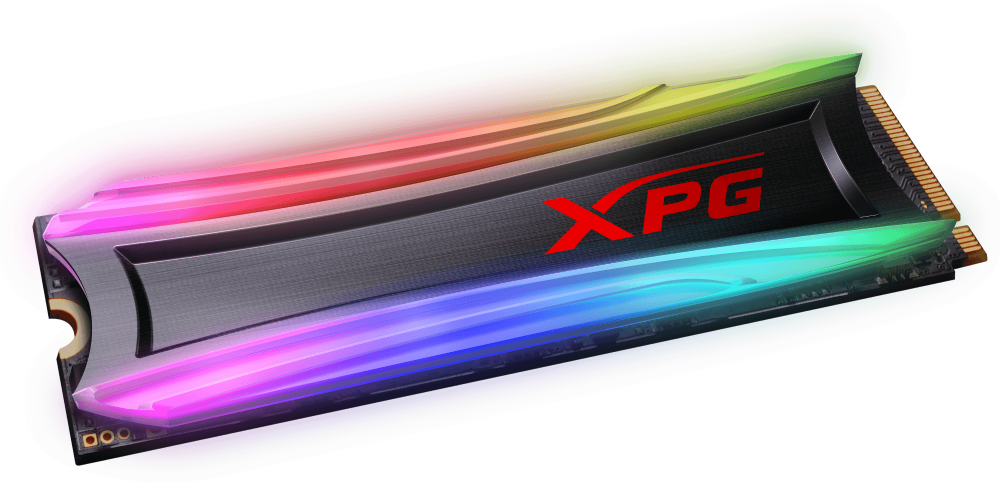 Твердотельный накопитель ADATA AS40G-4TT-C, XPG Spectrix S40G RGB 4Tb