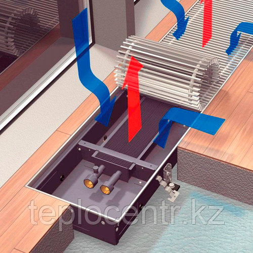 Встраиваемый конвектор Techno Usual KVZ 250-85-1200 - фото 8 - id-p106984727