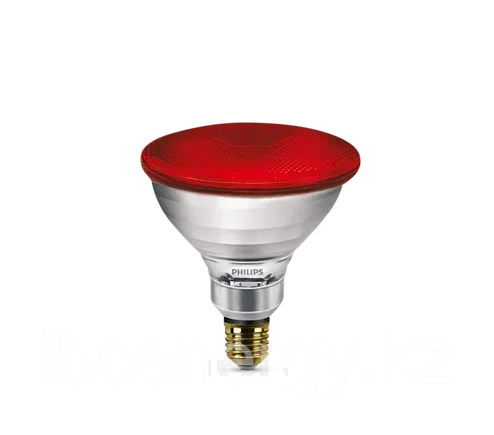 InfraRed Industrial Heat Incandescent | PAR38 IR 175W E27 230V Red 1CT/12