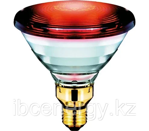 InfraRed Healthcare Heat Incandescent | PAR38 IR 150W E27 230V Red 1CT/12 - фото 1 - id-p106984154