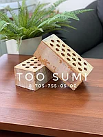 Кирпич керамический пустотелый полуторный 250х120х88мм М-125