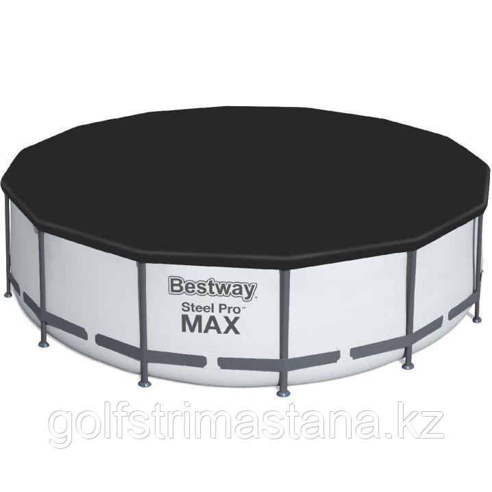 Каркасный круглый бассейн Bestway 56438 (457х122 см) с картриджным фильтром и лестницей - фото 2 - id-p90026166
