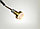 Хрустальная насадка Cariitti CR20 для декоративной подсветки в финской сауне (золото, IP67, без источника), фото 2