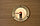 Термометр Cariitti (с подсветкой) круглый для финской сауны (нерж. сталь, требуется 1 оптоволокна D=2-6 мм), фото 4