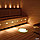 Шайка Cariitti светодиодная (с LED подсветкой) встраиваемая в полок с деревянными ручками для финской сауны, фото 8