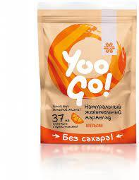 Yoo Gо - Натуральный жевательный мармелад (апельсин), 90 г Серия: Yoo Gо
