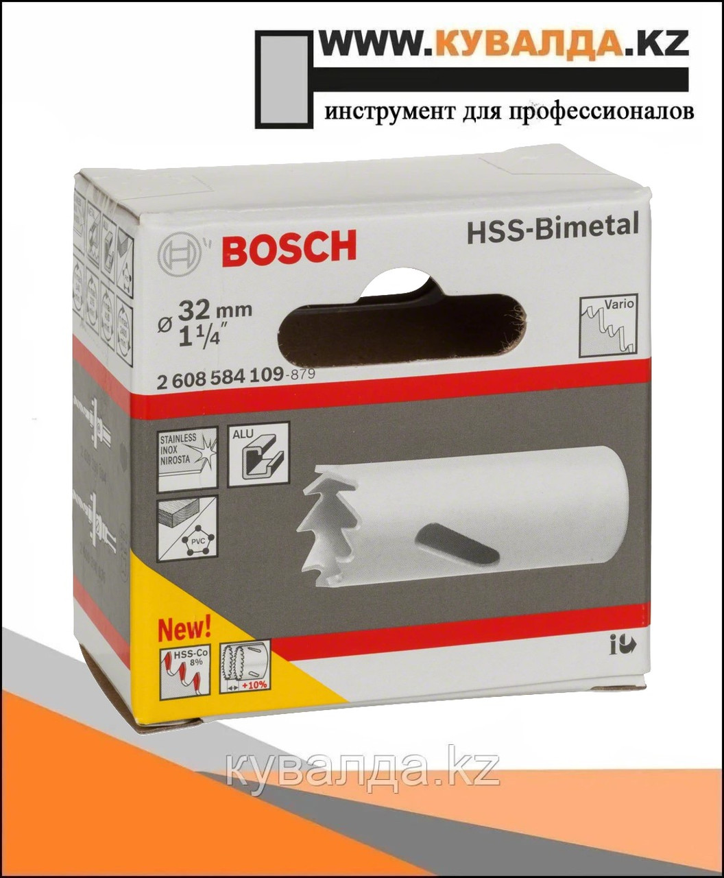 Коронка Bosch Биметаллическая Ø32мм