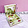 Маленькая шкатулка для украшений сатин "квадрат" бежевого цвета, фото 2