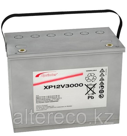 Аккумулятор EXIDE Sprinter XP12V3000 (12В, 92.8/99,6Ач), фото 2