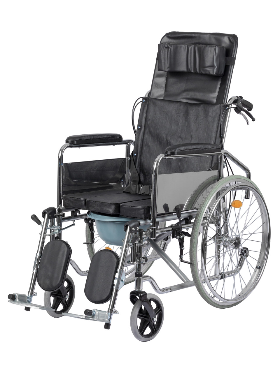 Кресло коляска с санитарным оснащением Amedon AN-4625 - фото 1 - id-p106991439