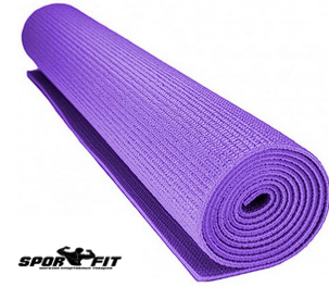 Коврик для фитнеса и йоги Yoga Mat 0,6 см Фиолетовый