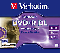 DVD+R 8.5GB Lightscribe Verbatim