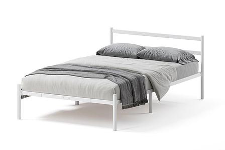 Кровать Мета 140х200 см, белый (О), фото 2