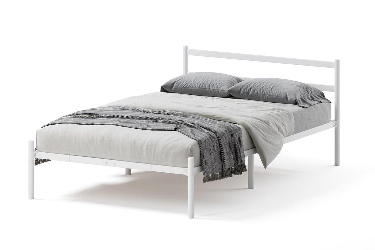Кровать Мета 140х200 см, белый (О) - фото 1 - id-p106992672