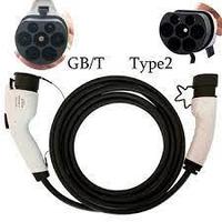 Зарядный кабель Type2 => GB/T AC, Workersbee WB-IG3-AC1.0-16AT, 16А, 3 фазы, 5 метров Зарядный кабель Type2 =&