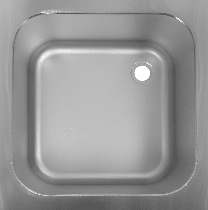 Ванна моечная Luxstahl ВМ1 6/6/8.5 (сталь 430-0,8) - фото 3 - id-p88855628