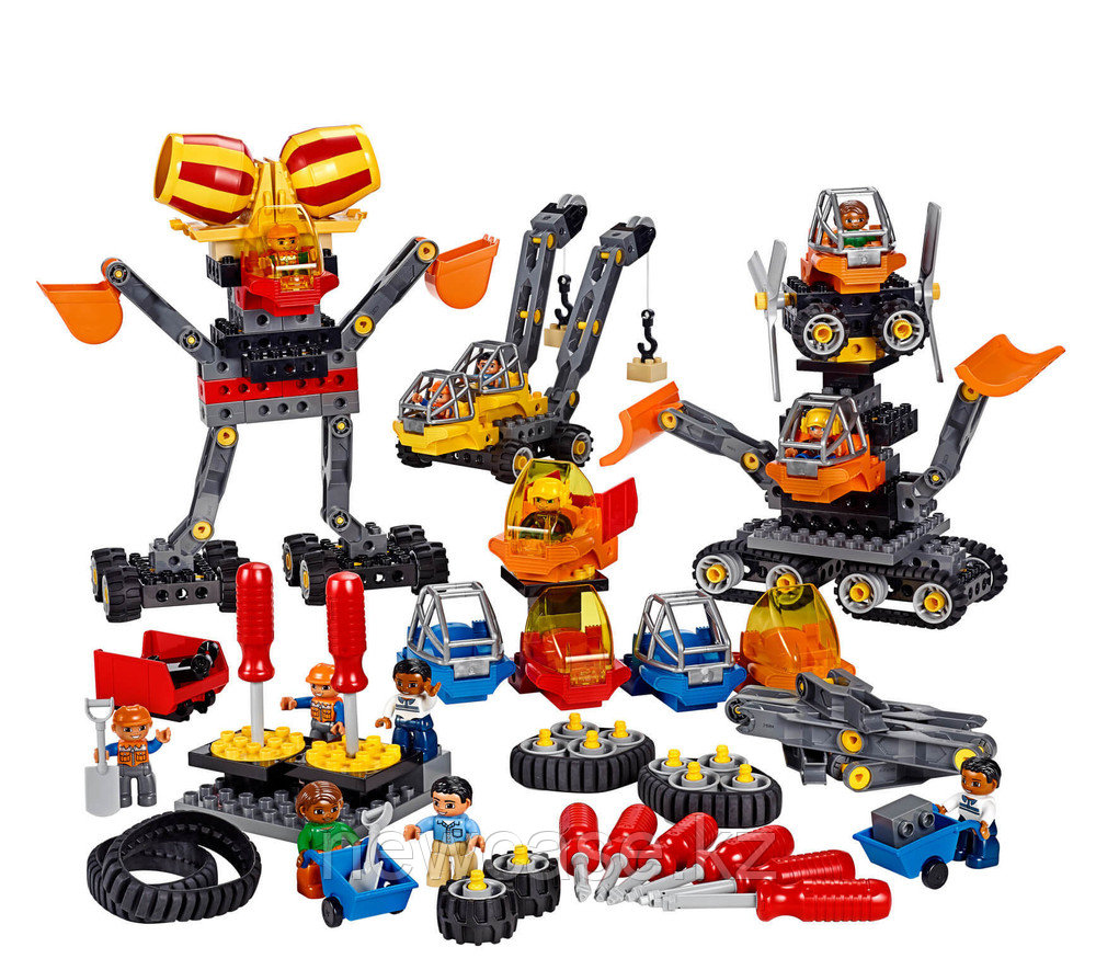 Набор Строительные машины с коробом для хранения деталей от LEGO® Education 45002 - фото 2 - id-p106997187