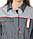 Костюм "ФАВОРИТ" жен. летний: куртка, брюки т.серый со светло-серым, фото 4