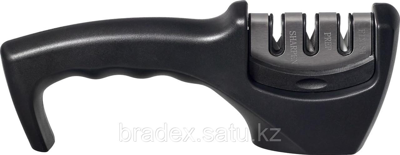 Точилка для ножей BRADEX, металл, пластик, черная - фото 1 - id-p107002399