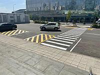 Разметка пешеходных переходов 4