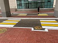 Разметка пешеходных переходов 6