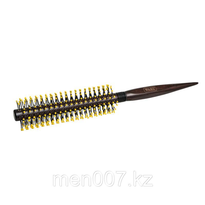 WAHL, круглая расческа для укладки волос Барбер-брашинг Barber round brush (длина 24 см)