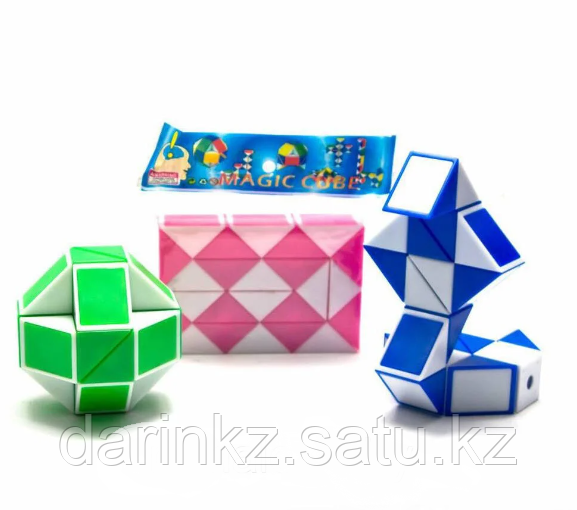 Игрушка-головоломка змейка кубик рубика