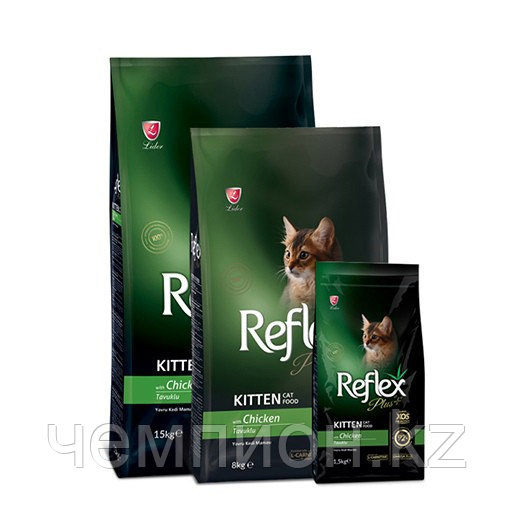 RFX-401 Reflex Plus Kitten Chicken, корм для котят с курицей, уп.15кг.