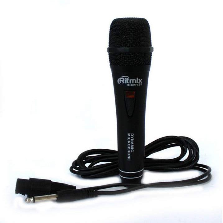 Микрофон Ritmix RDM-131 черный (id 106946514)