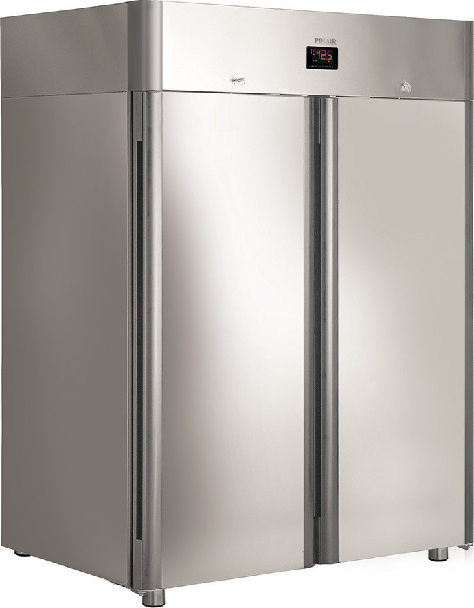 Холодильный шкаф Polair CM114-Gm, нержавеющая сталь