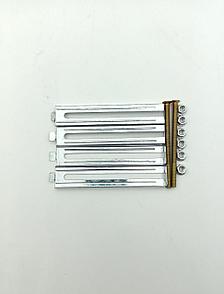 Комплект креплений линейного светильника для реечного потолка