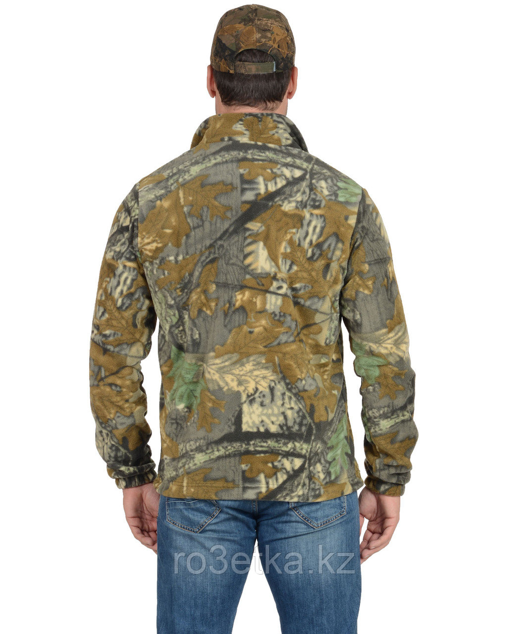 Куртка флисовая AG 260 г/кв.м. мужская КМФ "Тёмный лес" - фото 2 - id-p107012329