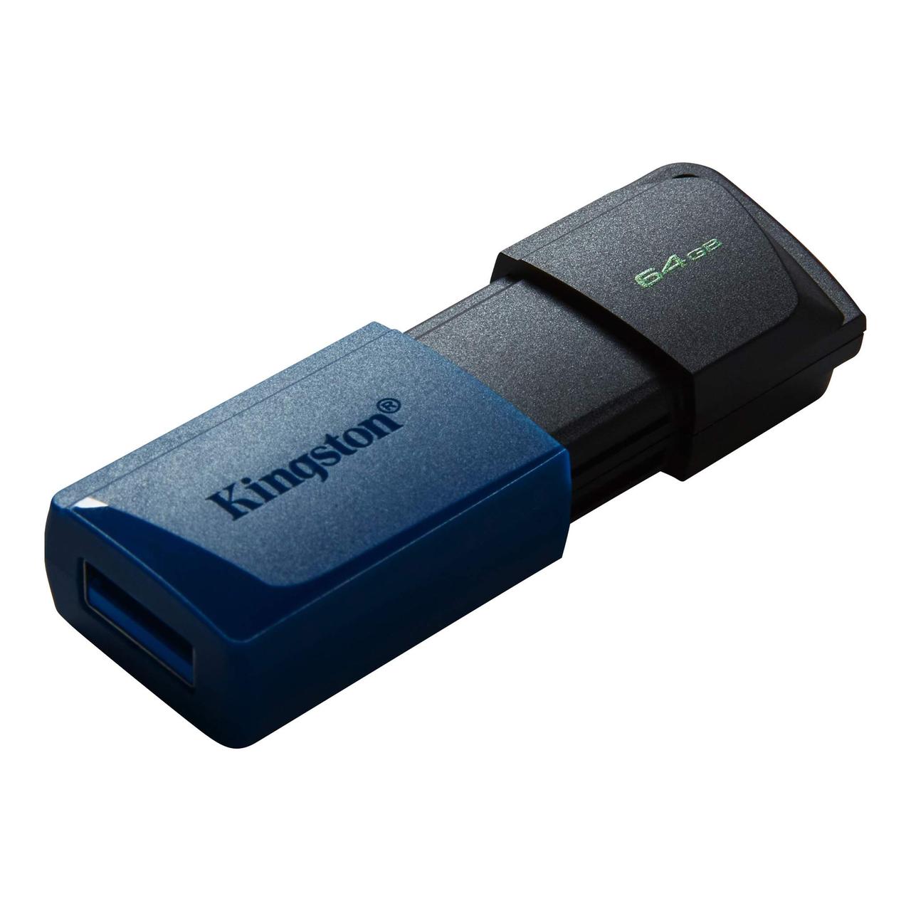 Kingston DTXM/64GB USB-накопитель DataTraveler Exodia M, 64Gb, USB 3.2, Синий - фото 2 - id-p107012773