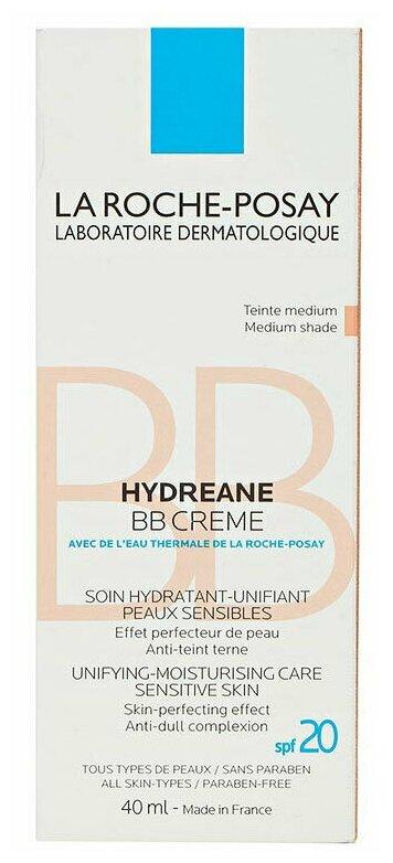 La Roche-Posay BB крем для чувствительной кожи Hydreane, SPF 20 - фото 2 - id-p107012942