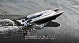 Профессиональная Скоростная лодка на радиоуправлении Игрушечный гоночный катер 2,4 ГГц, 25-30 км/ч, фото 4
