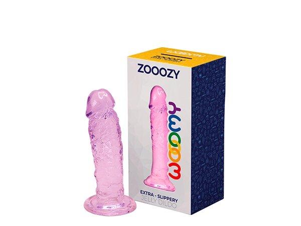 Фаллоимитатор Zooozy розовый от WOOOMY (13,2* 3,7 см.)