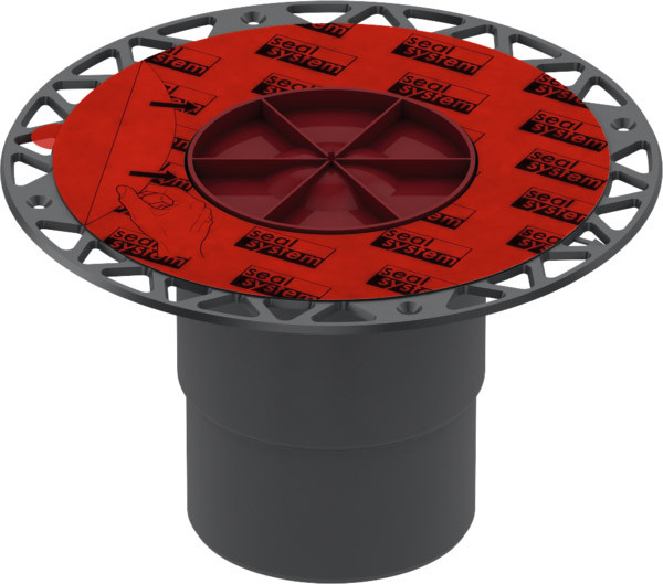 Сифон TECEdrainpoint S DN 100, вертикальный с универсальным фланцем Seal System, фото 1