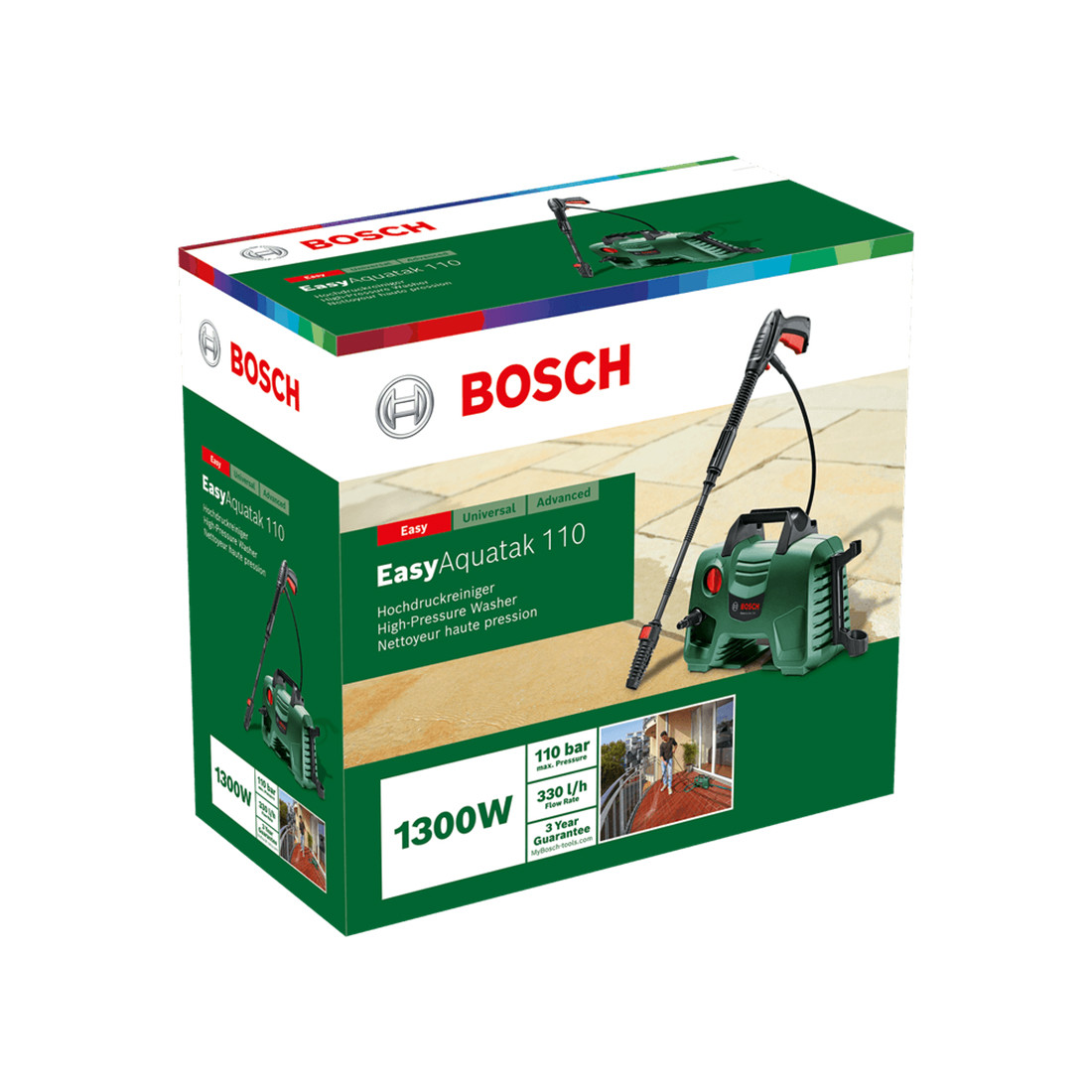 Очиститель высокого давления BOSCH Easy Aquatak 110 - фото 3 - id-p107023085