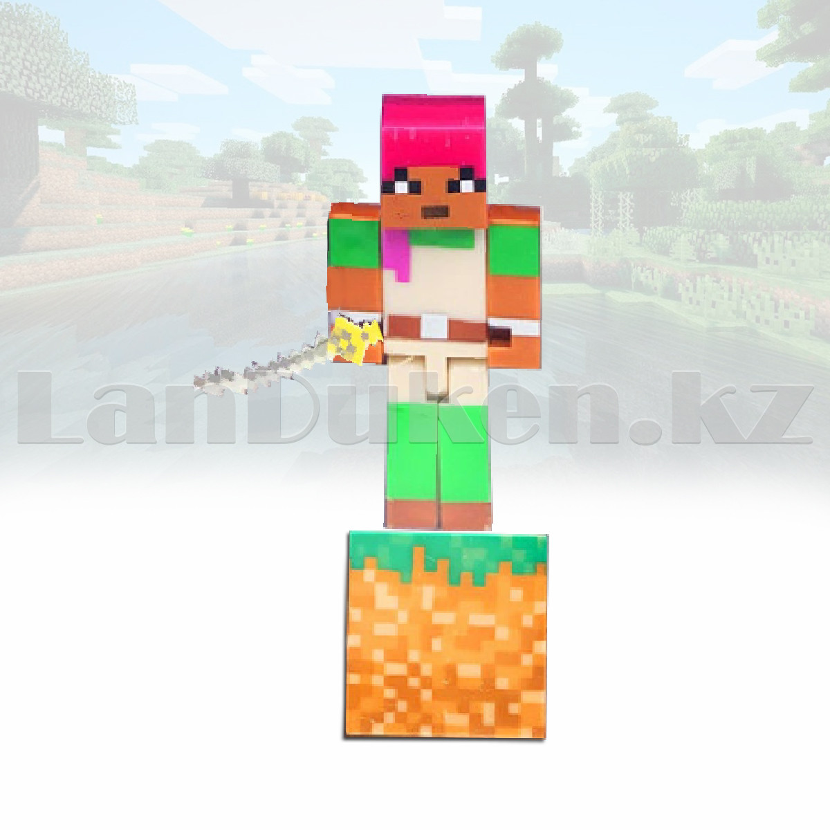 Игровой коллекционный набор Майнкрафт Данжен (Minecraft) персонажи