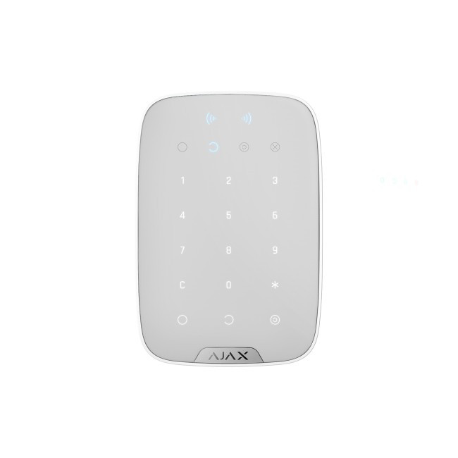 Ajax KeyPad Plus белый клавиатура, фото 1