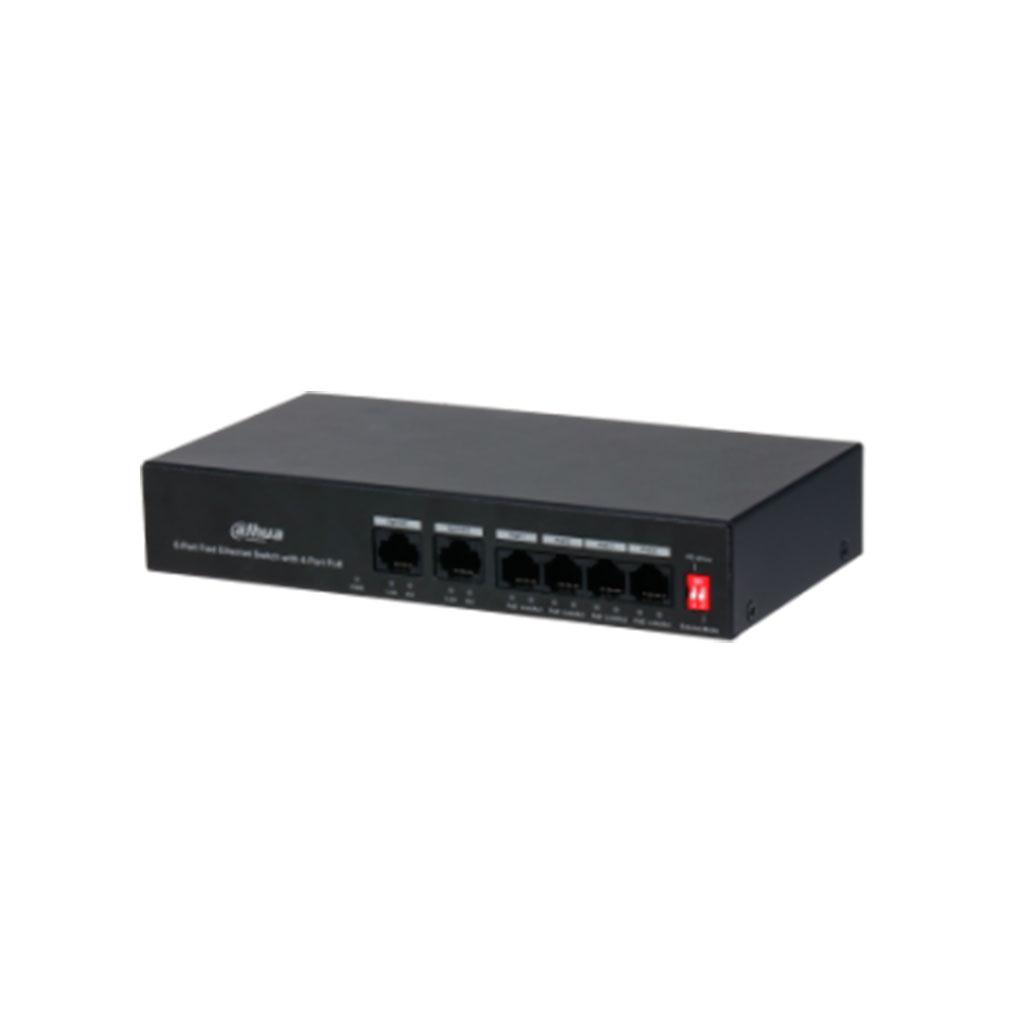 DH-PFS3006-4ET-36 4-портовый 100-мегабитный коммутатор с PoE (id 107024413)